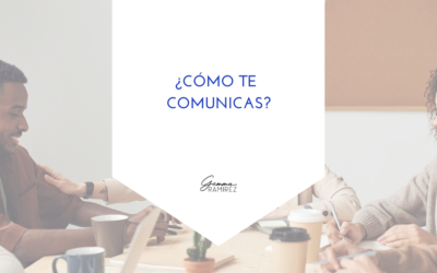 ¿Cómo te comunicas?