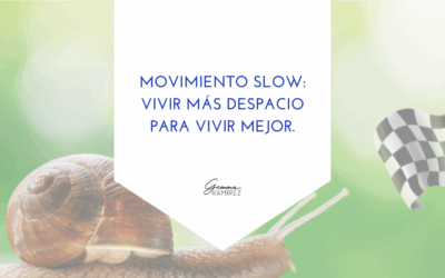 Vivir más despacio y mejor